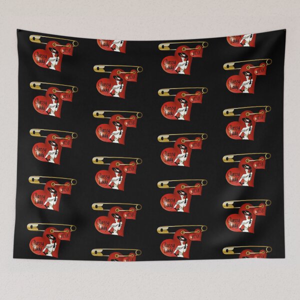 Item preview, Classy Lady! (Red on Black) designed and sold by PawsitiveMum.
