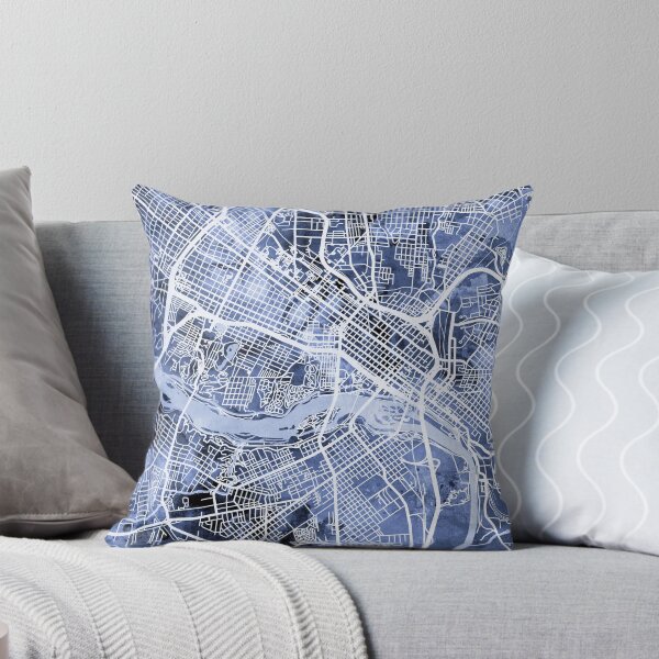 Item preview, Richmond Virginia City Street Map designed and sold by ArtPrints.