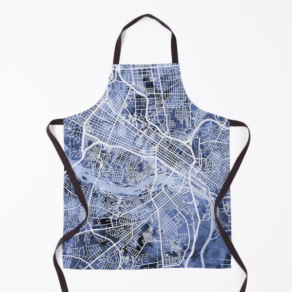 Item preview, Richmond Virginia City Street Map designed and sold by ArtPrints.