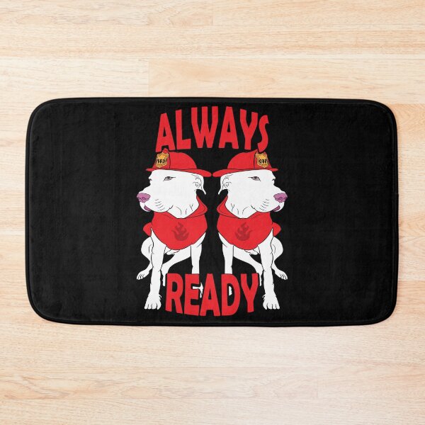 Item preview, Always ready firefighter pug/ dog artistic design designed and sold by SamRVstore.