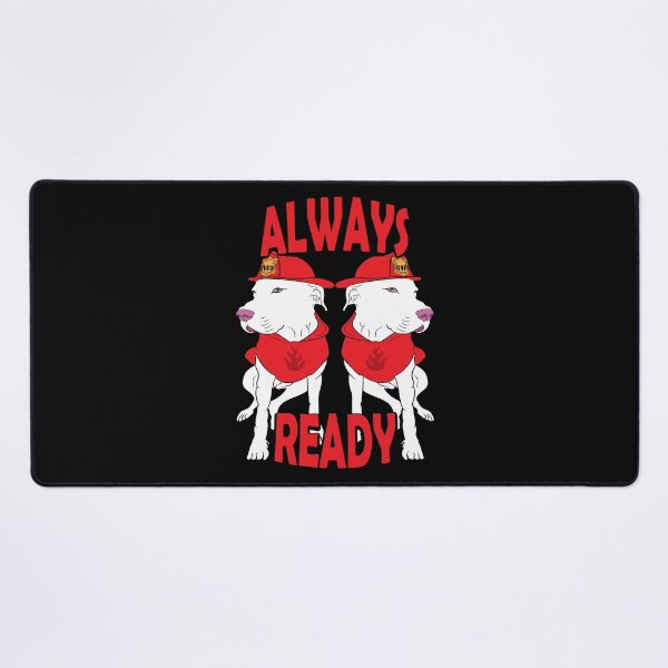 Item preview, Always ready firefighter pug/ dog artistic design designed and sold by SamRVstore.
