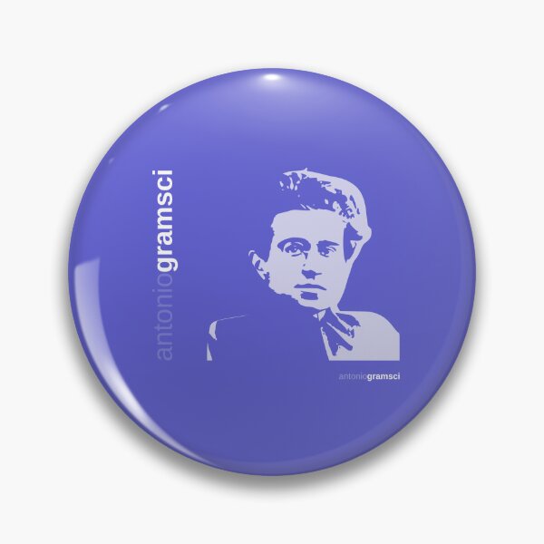 Item preview, Classic poster of Antonio Gramsc (indigo) designed and sold by CMYKStudio.