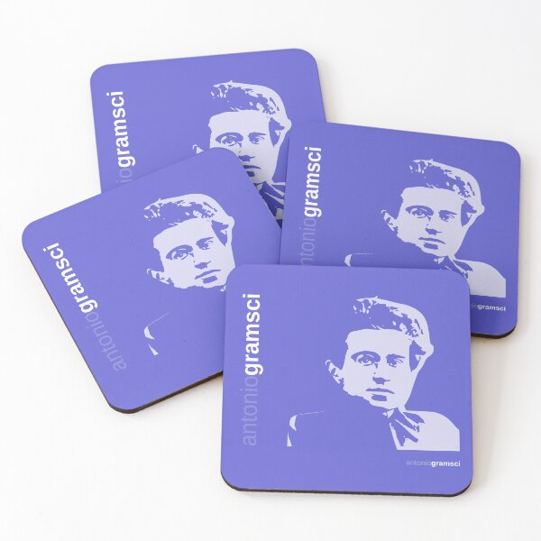 Item preview, Classic poster of Antonio Gramsc (indigo) designed and sold by CMYKStudio.