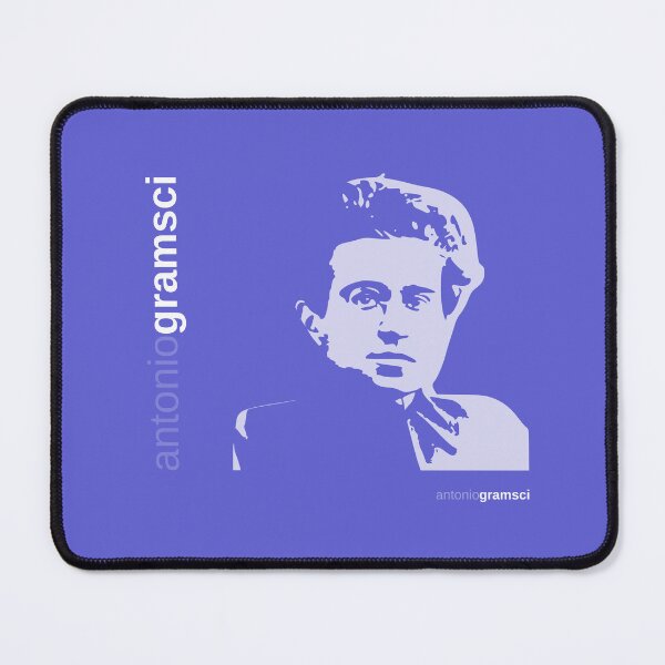 Item preview, Classic poster of Antonio Gramsc (indigo) designed and sold by CMYKStudio.