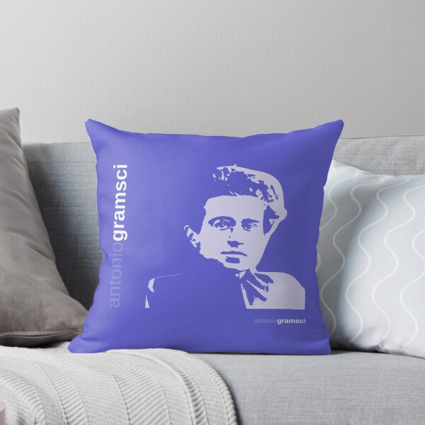 Item preview, Classic poster of Antonio Gramsc (indigo) designed and sold by CMYKStudio.