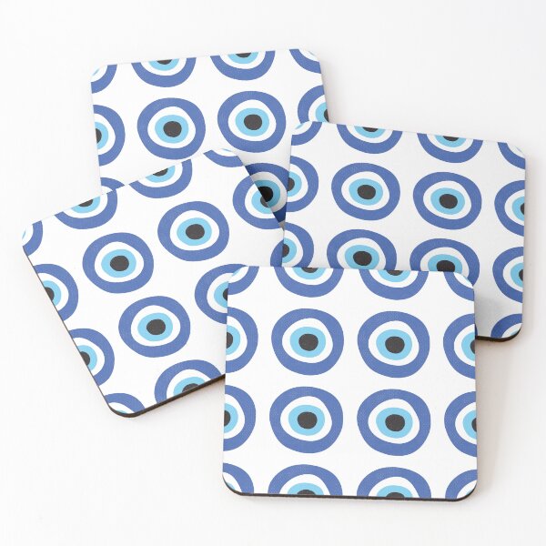 Item preview, Evil Eye Pattern Greek Art designed and sold by Inogitna Designs.