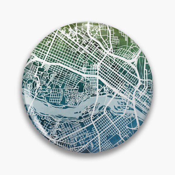 Item preview, Richmond Virginia City Street Map designed and sold by ArtPrints.