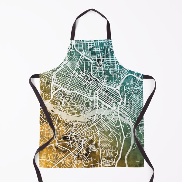 Item preview, Richmond Virginia City Street Map designed and sold by ArtPrints.