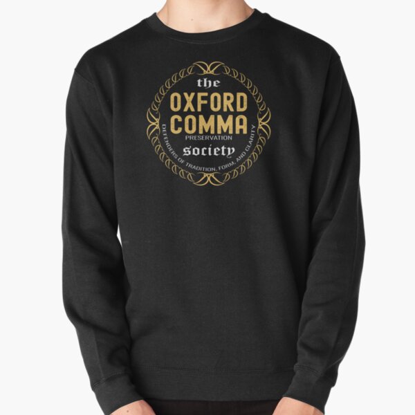 Vista previa del artículo con la obra «los defensores de la sociedad de conservación de comas de Oxford de la forma y la claridad de la tradición, la Sociedad de Apreciación de Comas de Oxford», diseñado y vendido por mostoredesigns.