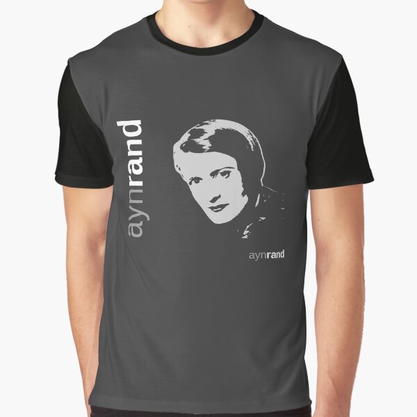 Artikel-Vorschau von Klassisches Poster von Ayn Rand, designt und verkauft von CMYKStudio.