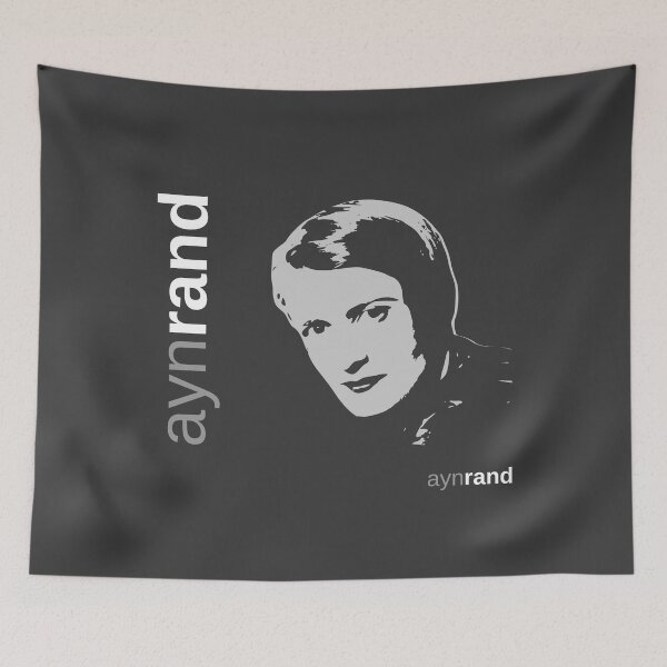 Item preview, Classic poster of Ayn Rand designed and sold by CMYKStudio.
