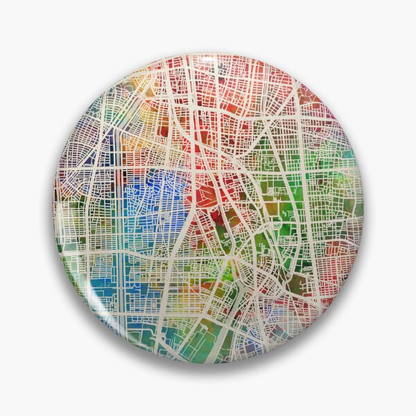 Item preview, Nagoya Japan City Map designed and sold by ArtPrints.