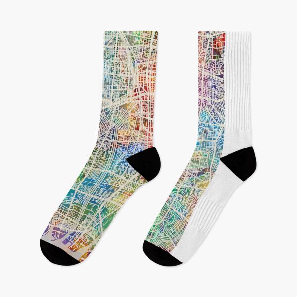 Item preview, Nagoya Japan City Map designed and sold by ArtPrints.