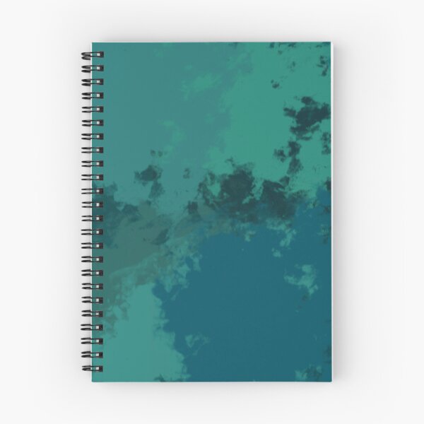 Item preview,  painting with dry brushes, chaotic strokes, emerald shades designed and sold by vilma3000.