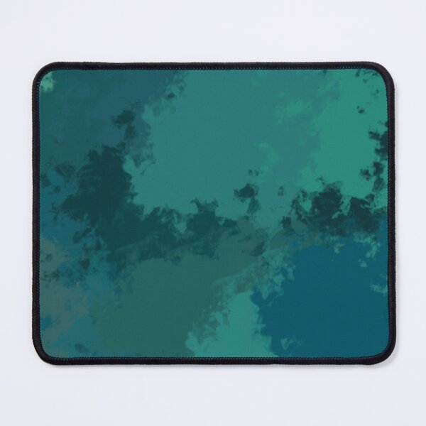 Item preview,  painting with dry brushes, chaotic strokes, emerald shades designed and sold by vilma3000.
