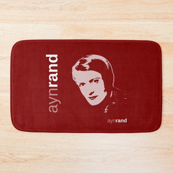 Item preview, Classic poster of Ayn Rand (red) designed and sold by CMYKStudio.