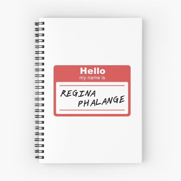 Item preview, Regina Phalange name tag designed and sold by lazyostrich763.