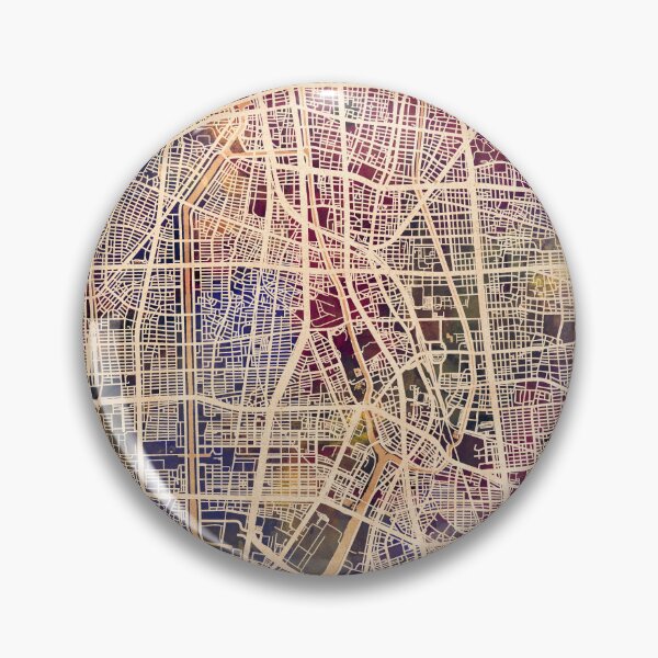 Item preview, Nagoya Japan City Map designed and sold by ArtPrints.