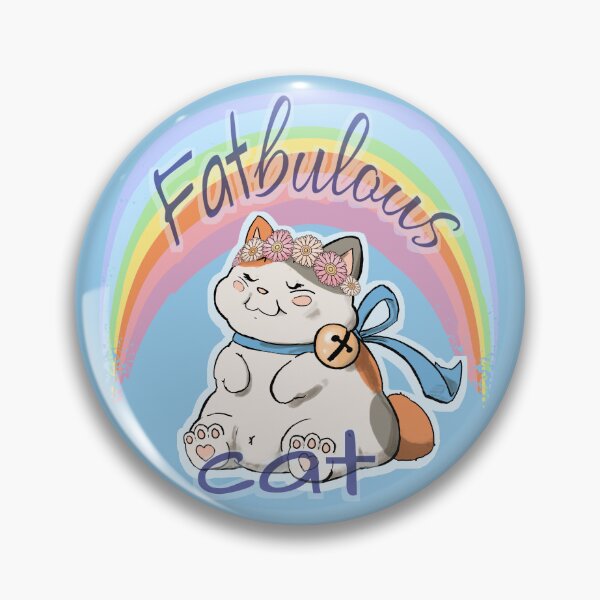 Item preview, Fatbulous cat designed and sold by midnitesnow.