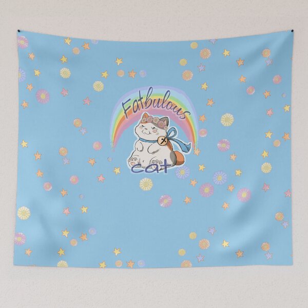 Item preview, Fatbulous cat designed and sold by midnitesnow.