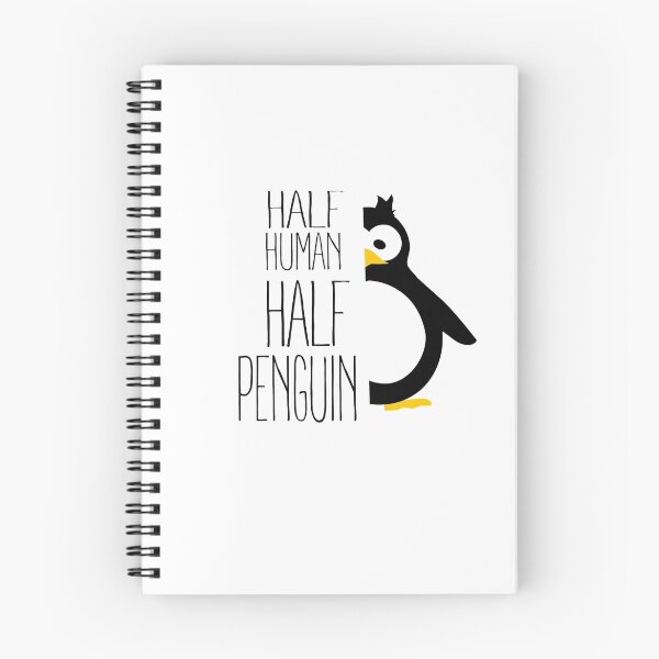 Item preview, Half Human Half Penguin designed and sold by goodnurture.