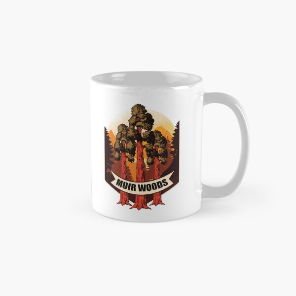 Item preview, Muir Woods National Park California Retro Art designed and sold by MrEddie10.