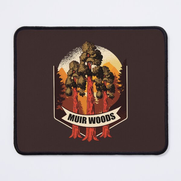 Item preview, Muir Woods National Park California Retro Art designed and sold by MrEddie10.