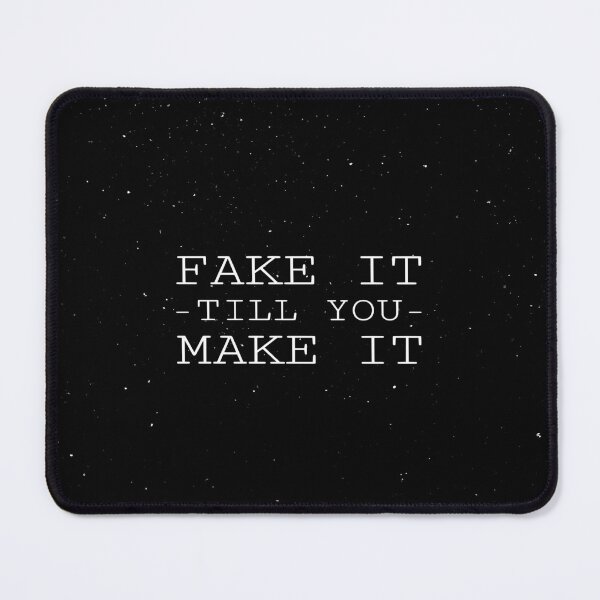 Item preview, Fake It Till You Make It designed and sold by Ayurveda Fun Store.