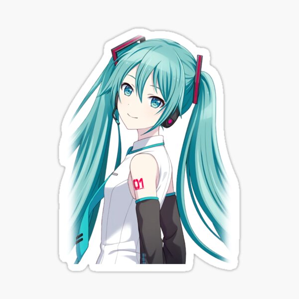 Hatsune Miku Sticker for Sale by MrPiePia