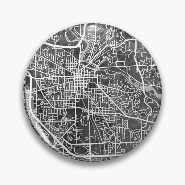Item preview, Ann Arbor Michigan City Street Map designed and sold by ArtPrints.