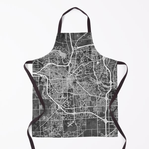 Item preview, Ann Arbor Michigan City Street Map designed and sold by ArtPrints.