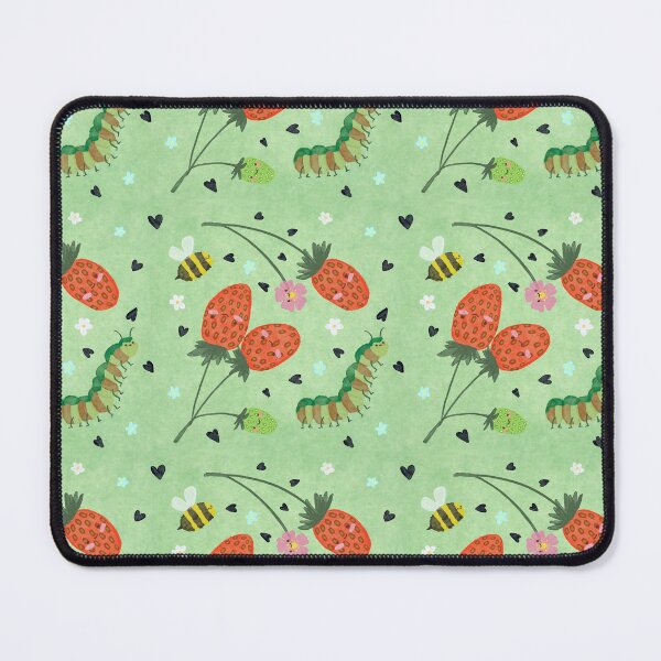 Item preview, Strawberries and caterpillars designed and sold by LittleLibras.