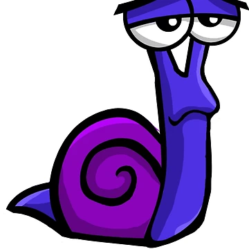 Artwork thumbnail, Sad Snail by RGIllustrations