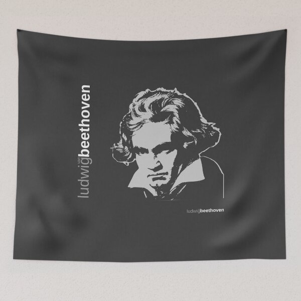 Item preview, Classic Ludwig van Beethoven poster designed and sold by CMYKStudio.
