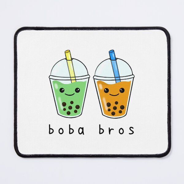 Item preview, Boba Bros Milk Tea Friendship designed and sold by Toshi and Co..