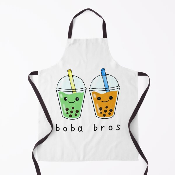 Item preview, Boba Bros Milk Tea Friendship  designed and sold by Toshi and Co..