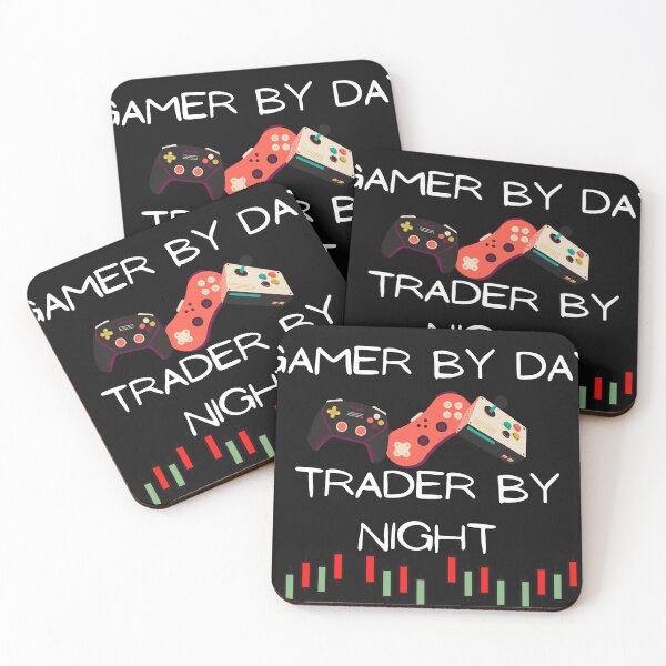 Item preview, Gamer by day trader by night designed and sold by Bap-tiste.