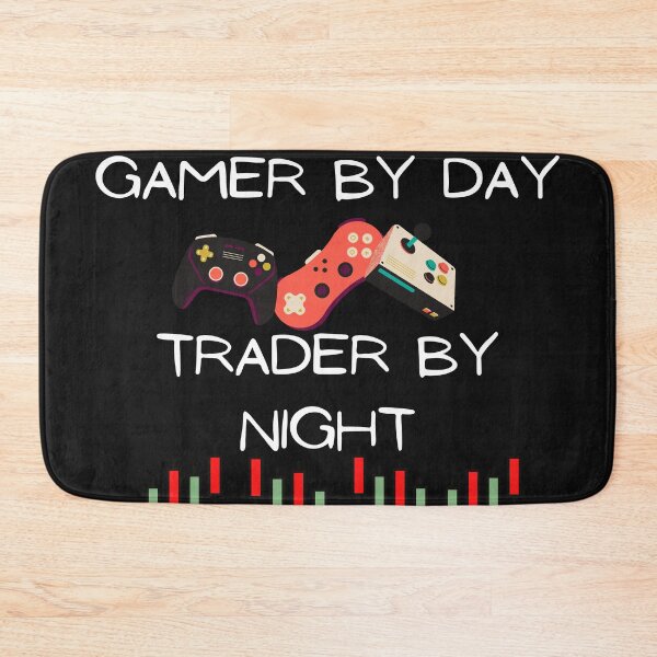 Item preview, Gamer by day trader by night designed and sold by Bap-tiste.