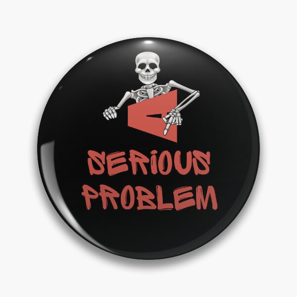 Item preview, A serious problem skeleton designed and sold by CrazyHowCool.