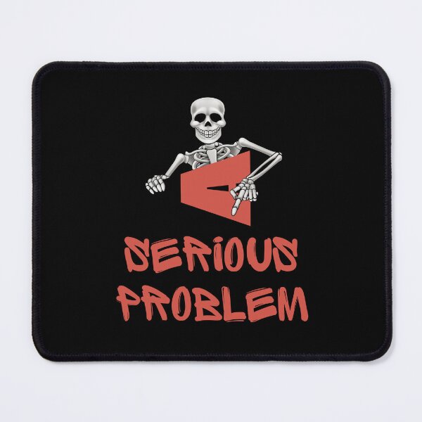 Item preview, A serious problem skeleton designed and sold by CrazyHowCool.