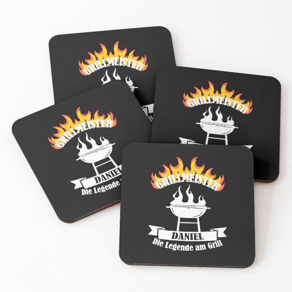 Item preview, Grill master Daniel first name surname man gift designed and sold by JanooFactory.