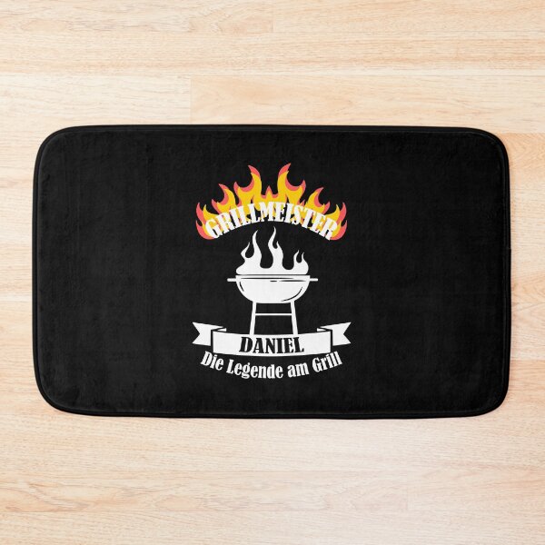 Item preview, Grill master Daniel first name surname man gift designed and sold by JanooFactory.