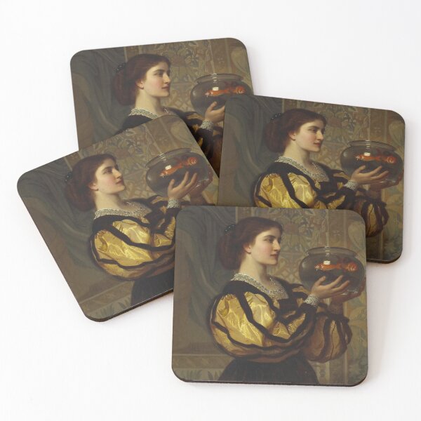 Item preview, The Goldfish Bowl (1870) - Charles Edward Perugini designed and sold by SALON DES ARTS.