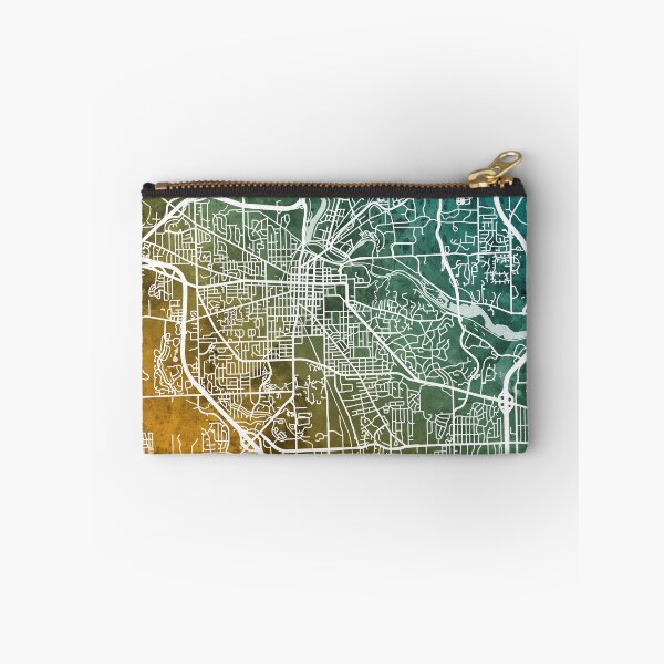 Item preview, Ann Arbor Michigan City Street Map designed and sold by ArtPrints.