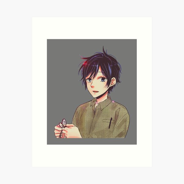 Horimiya Miyamura Polaroid, an art print by shibaruirui - INPRNT