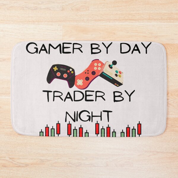 Item preview, Gamer by day trader by night designed and sold by Bap-tiste.
