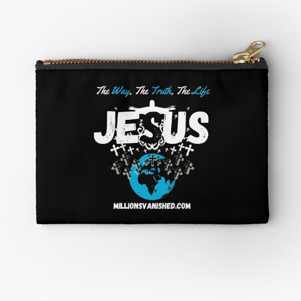 The Way, The Truth, The Life 2 - Christian Zipper Pouch