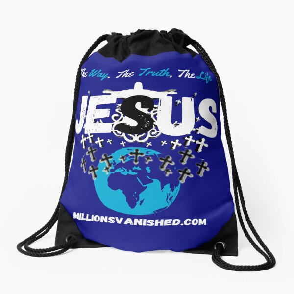 The Way, The Truth, The Life 2 - Christian Drawstring Bag