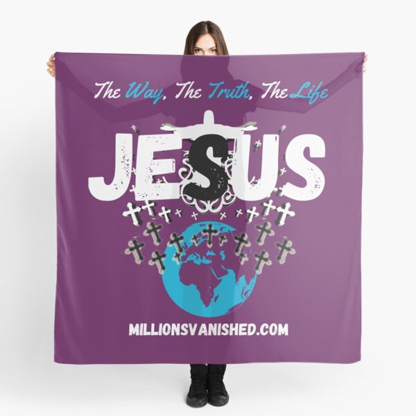 The Way, The Truth, The Life 2 - Christian Scarf
