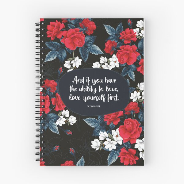 Item preview, And if you have the ability to love, love yourself first. - Bukowski designed and sold by StudioCitrine.